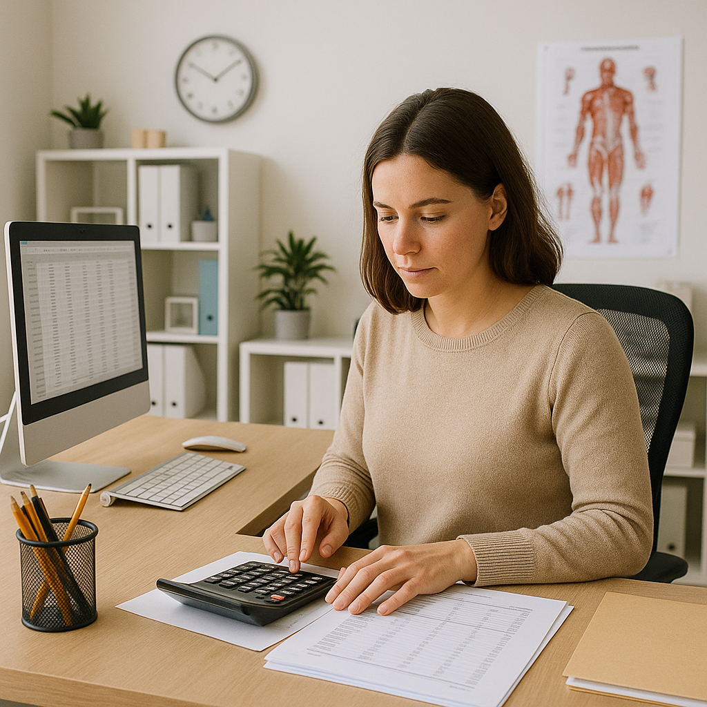 Healthcare practice administrator easily running payroll with the help of a PEO